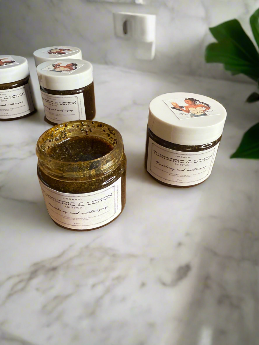 Turmeric & Lemon Glow Scrub