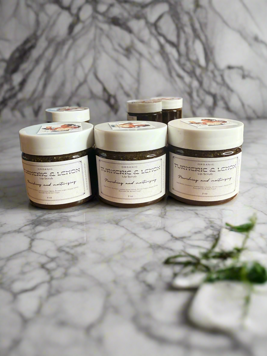 Turmeric & Lemon Glow Scrub
