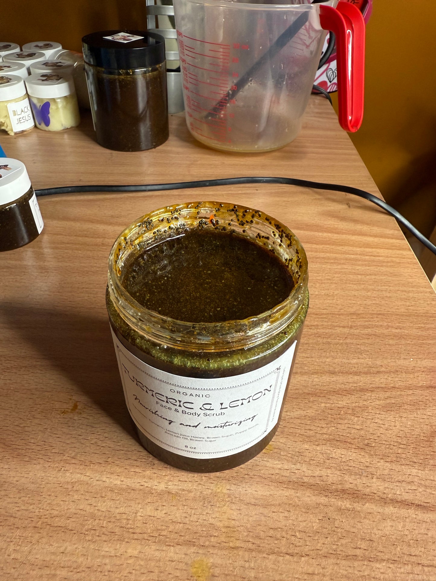 Turmeric & Lemon Glow Scrub