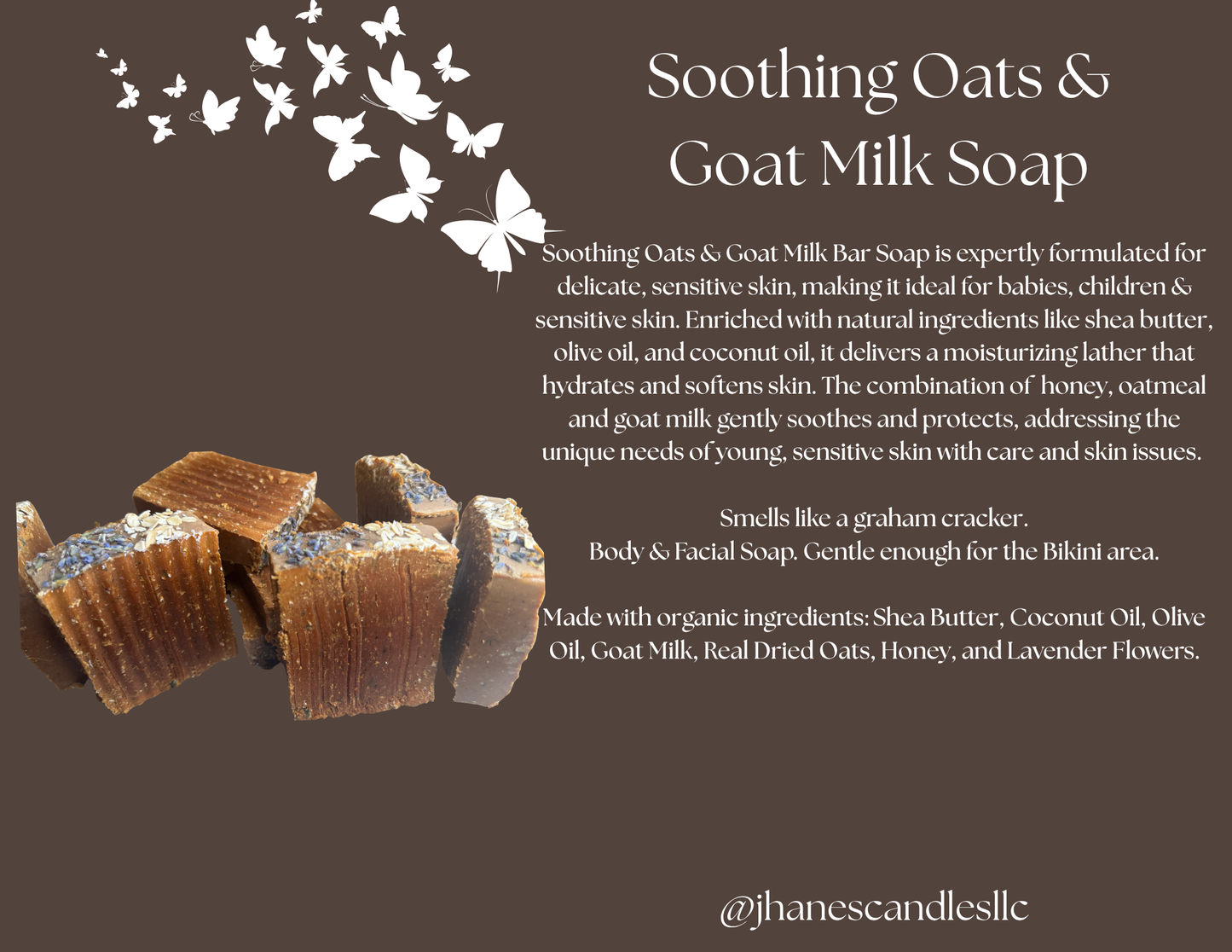 Soothing Oats & Goat Milk Bar Soap