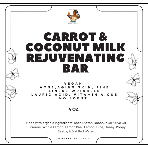 Carrot & Coconut Milk Rejuvenating Bar