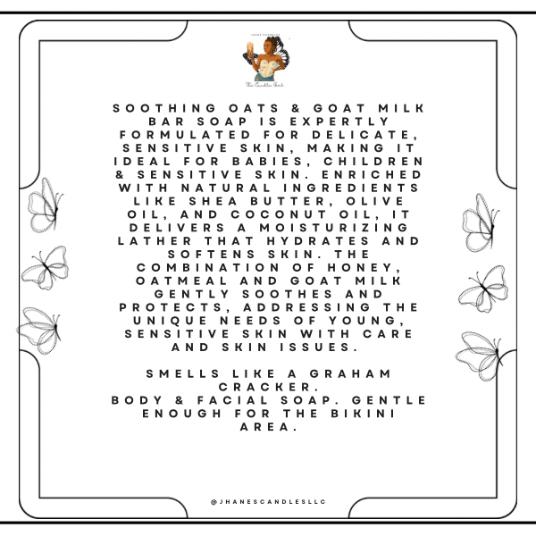 Soothing Oats & Goat Milk Bar Soap