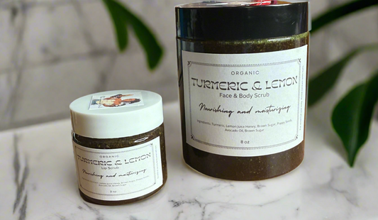 Turmeric & Lemon Glow Scrub